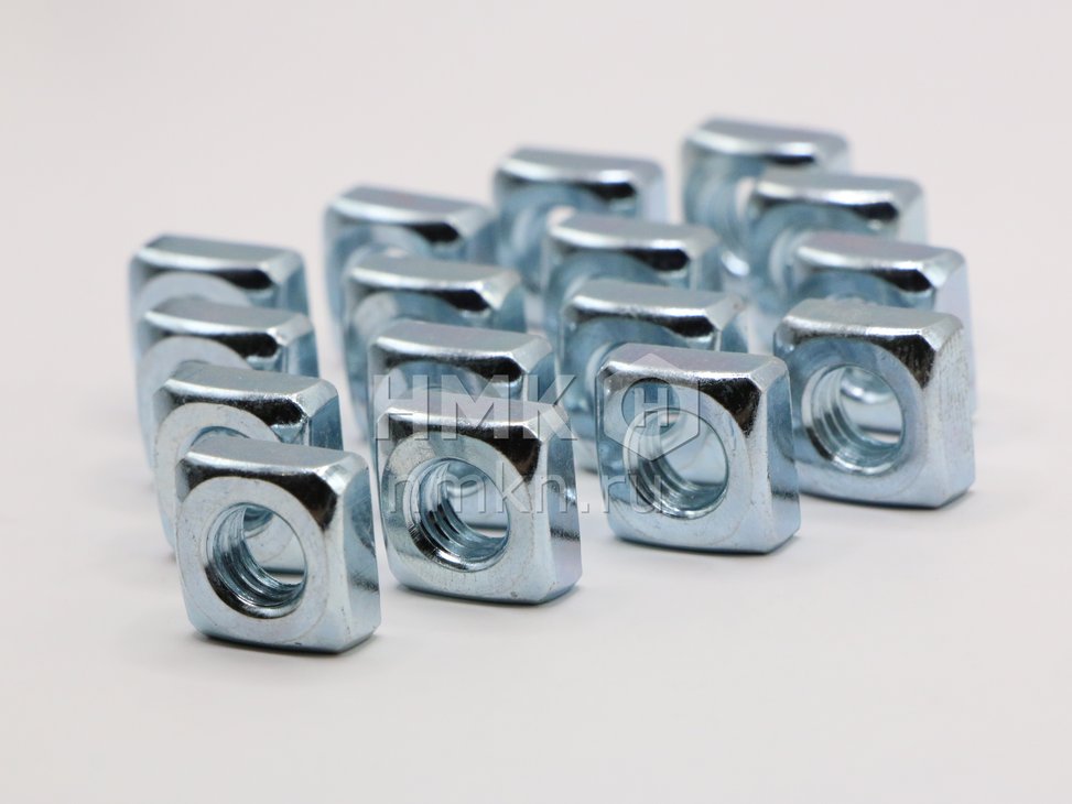 Гайка квадратная М8 комплект 40 шт