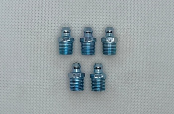 Комплект прямых пресс-масленок (тавотница) М10 (1,2 Ц6) 10 шт.